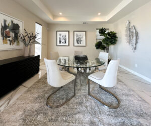 Summer 2024 Home Staging Color Trends, Metallic Accents